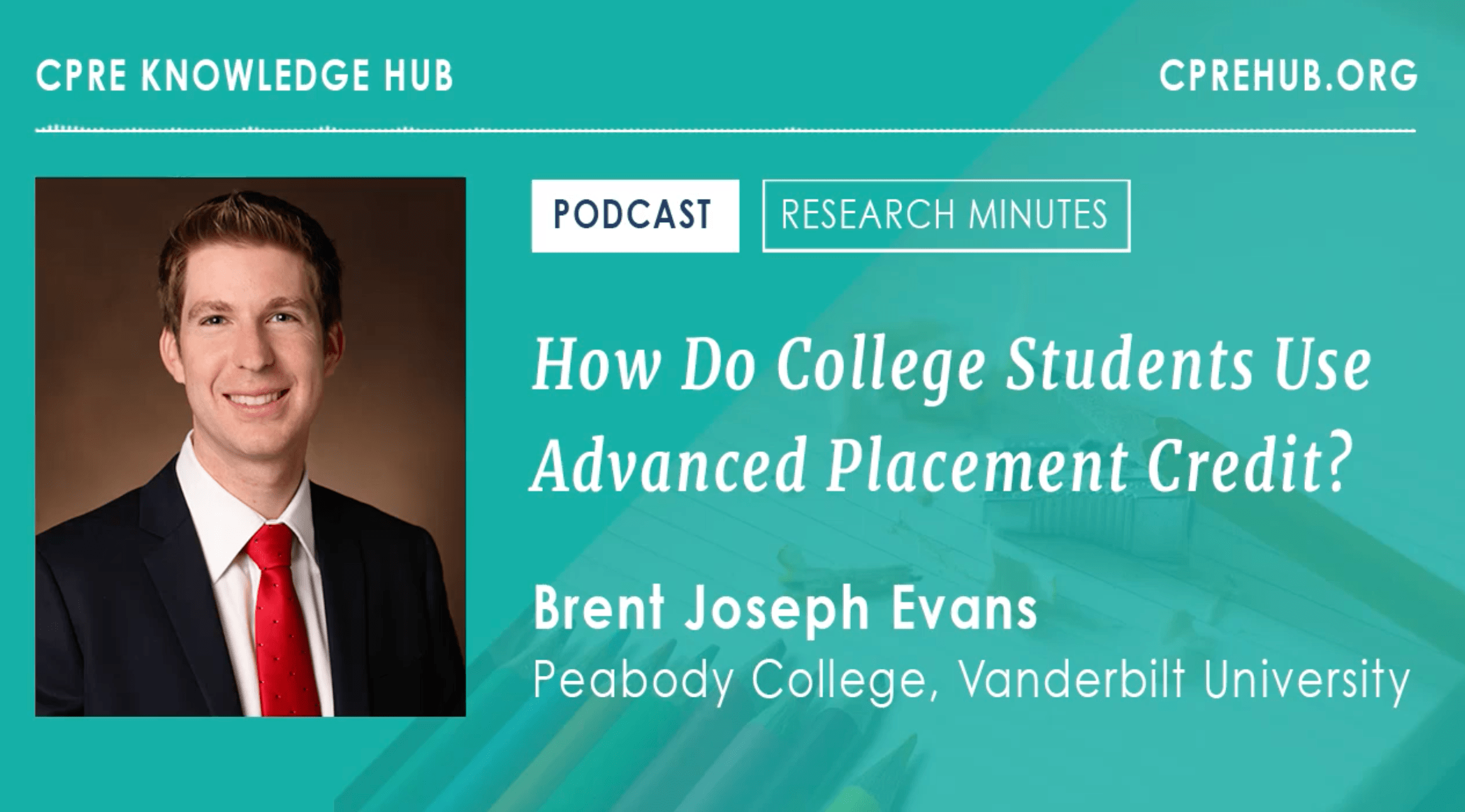 How Do College Students Use Advanced Placement Credit? CPRE Knowledge Hub
